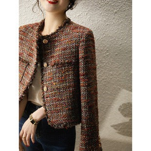 Pantone color tweed blazer