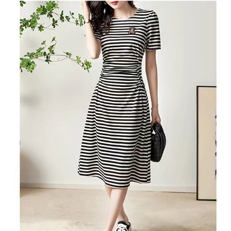 summer striped dress