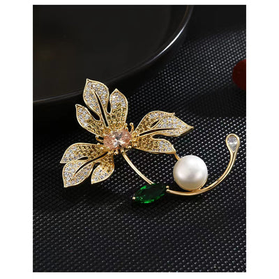 flower brooch