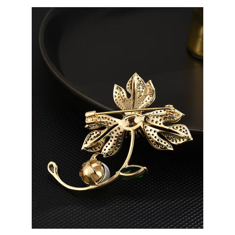 Flower brooch