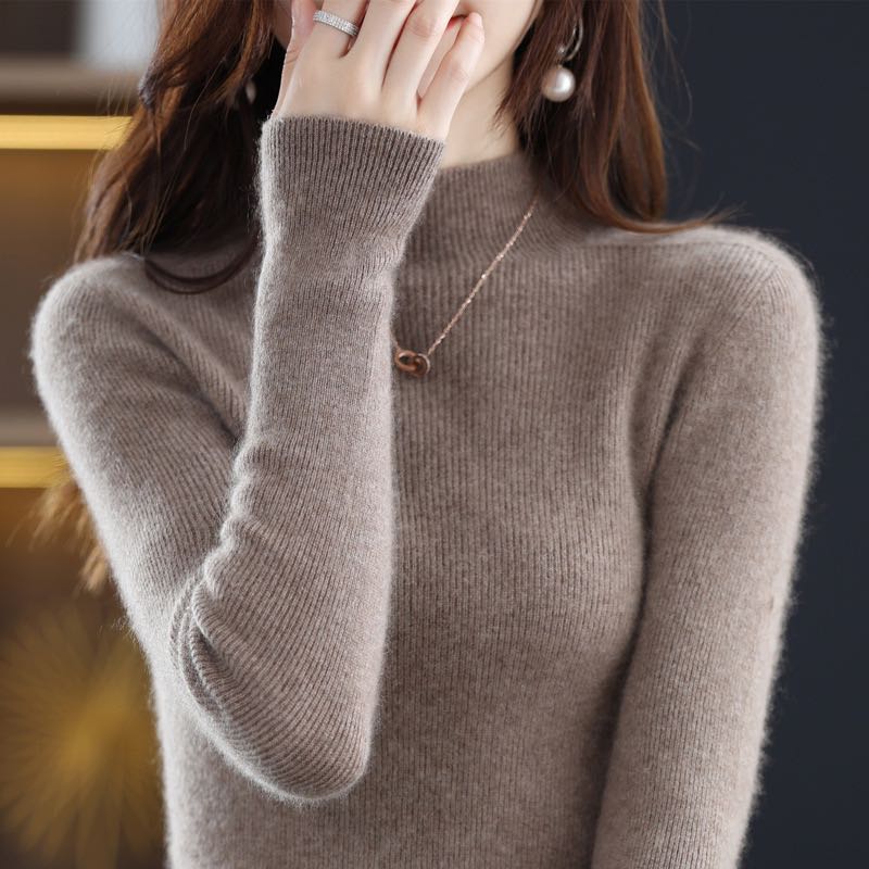 Turtleneck wool sweater