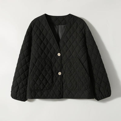 Quilted shell jacket