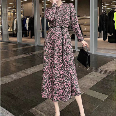 floral print vintage dress