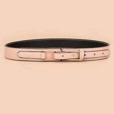 Women's leather belt