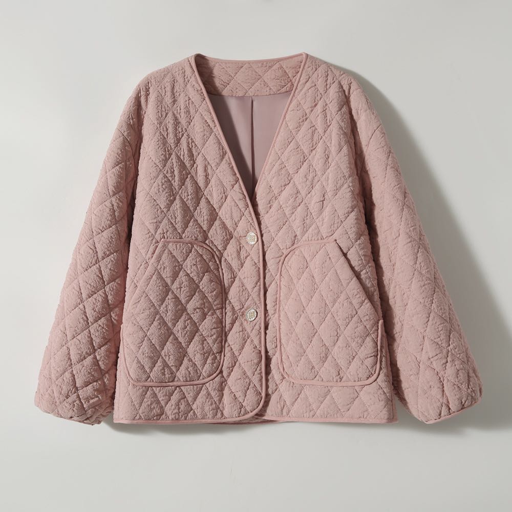 Quilted shell jacket