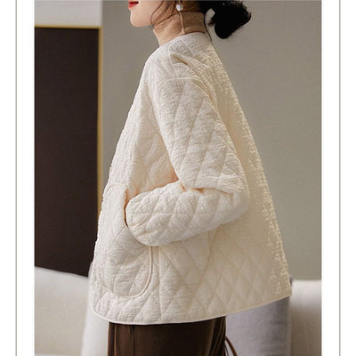 Quilted shell jacket