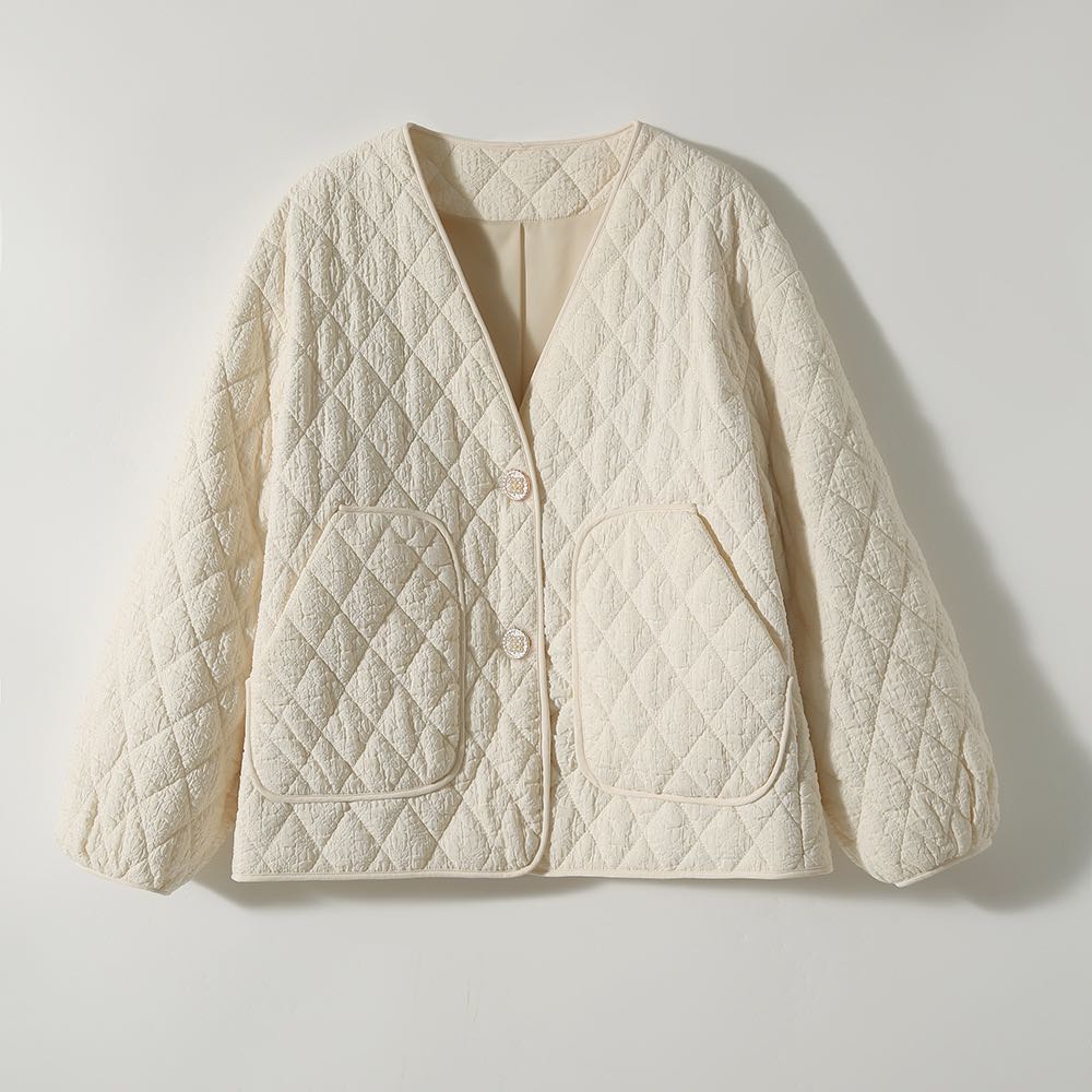 Quilted shell jacket