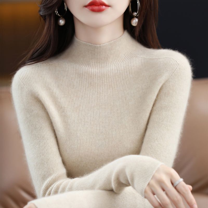 Turtleneck wool sweater